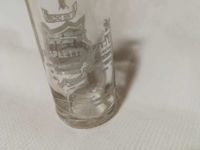 Vintage Miniature Sparletta Bottle - 120mm