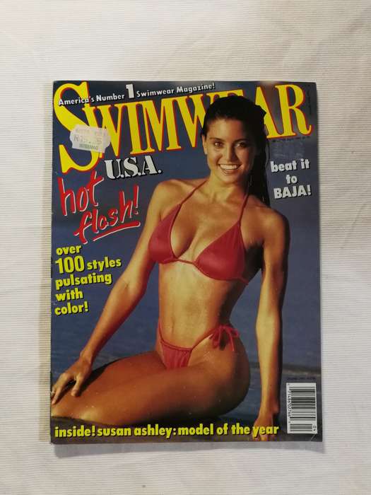 SWIMWEAR USA MAGAZINE APRIL 1990- Vintage