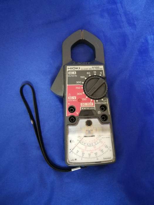Vintage Hioki 3100 Analog Clamp On Hi Tester- JAPAN