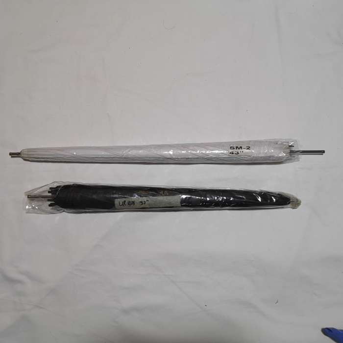 Photography Umbrellas, diffusion & white bounce. Ideal for studio use.