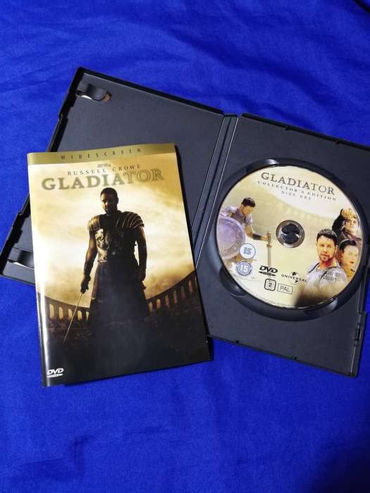 Gladiator 2000 DVD movie Russell Crowe- Collectors edition