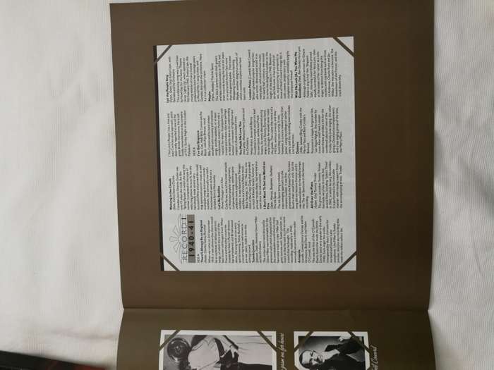 Down Memory Lane A Salute to the 40s 8LP Boxset.