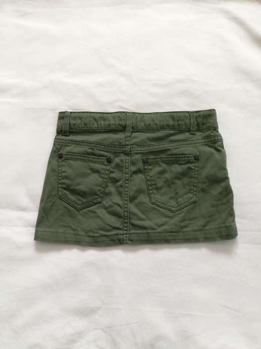 Short Skirt Army green low rise mini skirt