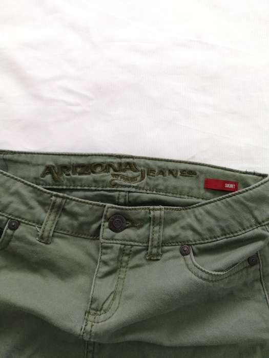 Short Skirt Army green low rise mini skirt