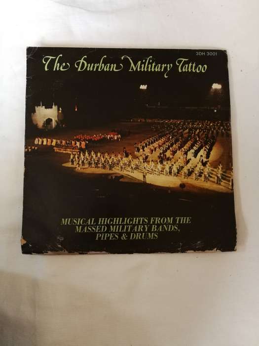 SOUTH AFRICA 1979 First Durban Military Tattoo. First Souvenir programme, 2 Tickets and LP