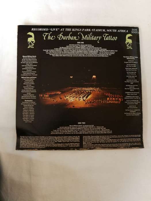 SOUTH AFRICA 1979 First Durban Military Tattoo. First Souvenir programme, 2 Tickets and LP
