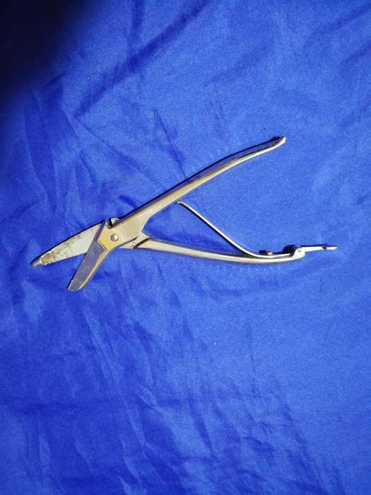 Vintage bandage shears . Same as type used on Apollo 11 mission to open food packs.