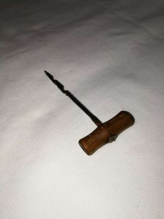 Antique Wooden Handled Twist Gimlet/ awl