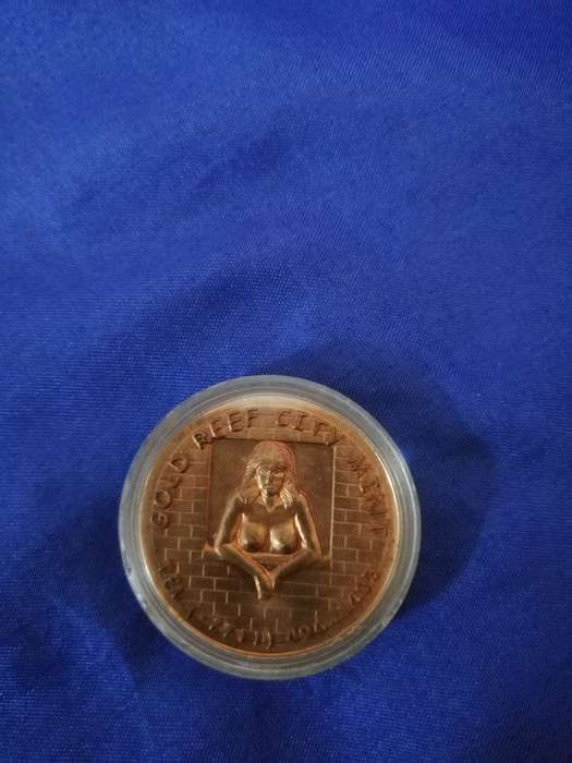 Gold Reef City Mint Boobs and Bums Coin
