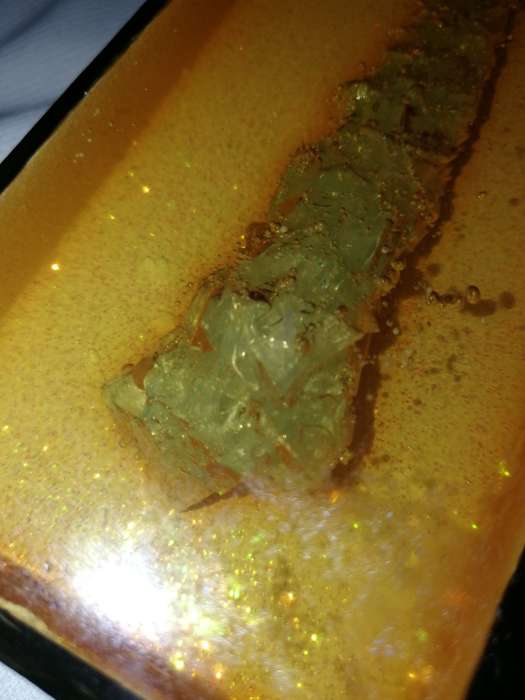 Stalactite with resin cast- Vintage Unicorn horn