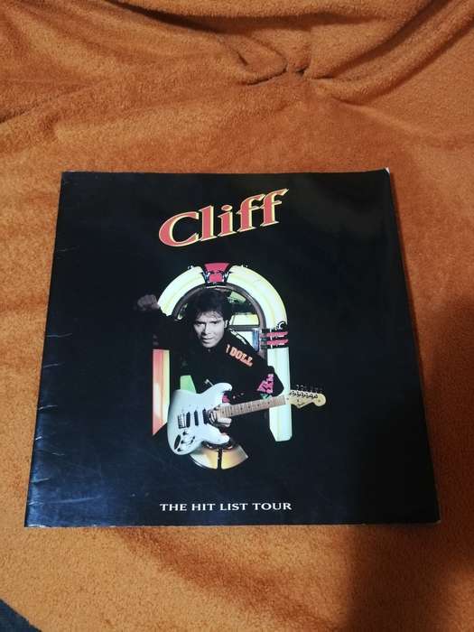 CLIFF RICHARD THE HIT LIST TOUR PROGRAMME- Cliff Richard-1994-VG