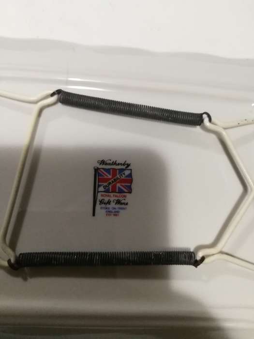 Weatherby wall plate with Artwork and wall hanger. England