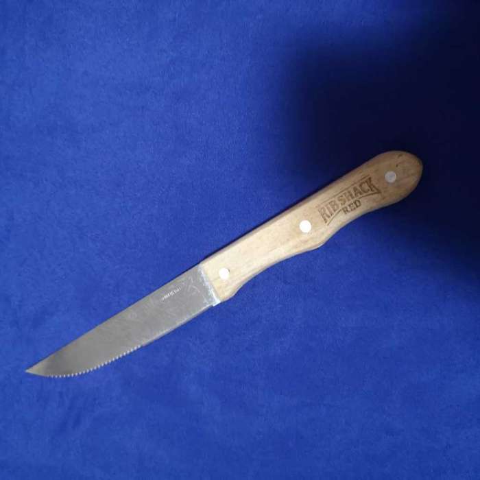 RIB-SHACK `Red` Steak knives. Stainless Steel