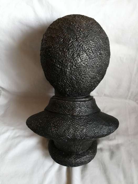 Nelson Mandela Sculptures Metallic Finished Nelson Mandela Mini-Bust Statue- 500mm tall.