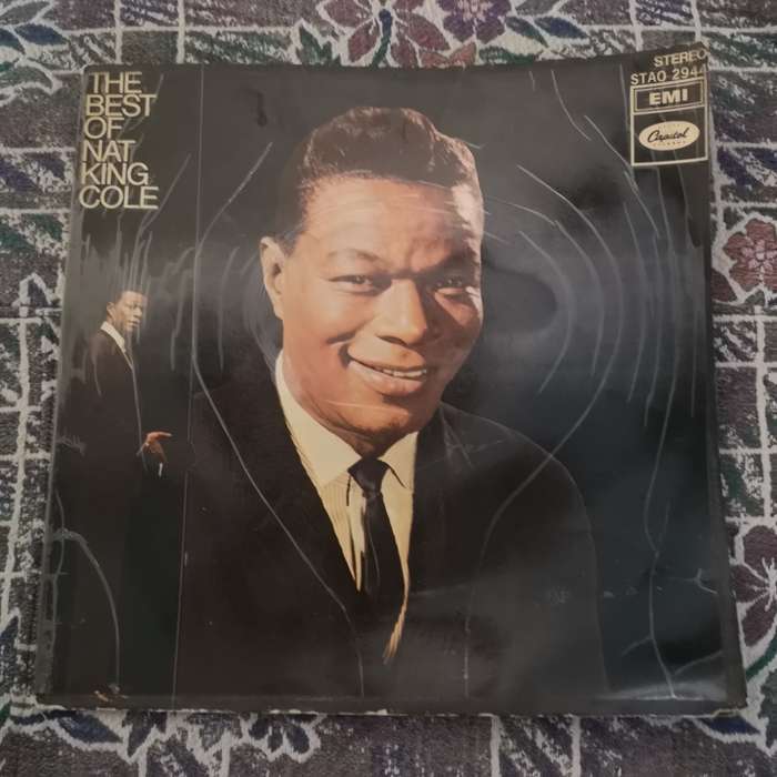 Nat King Cole 2 Albums- Sold Together- Ideal for wall frame or LP Player