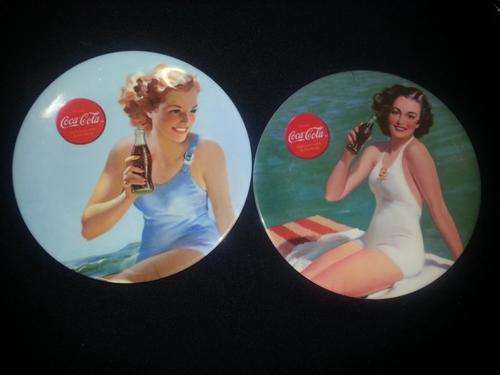 COCA COLA PLATES - COLLECTORS ITEMS