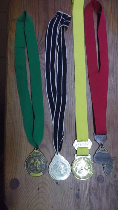 MEDALS MOUNTAIN BIKING : KWAZULU-NATAL / ESHOWE M.T.B. CHALLENGE / AFRICAN CONTINENTAL M.T.B. CHAMP