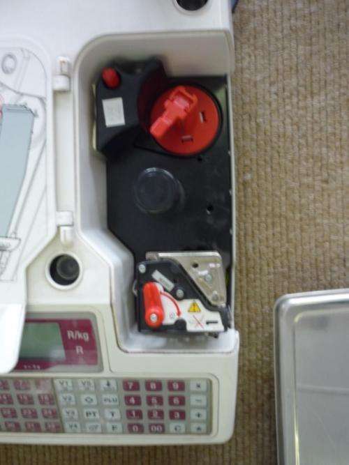 INSURANCE CLAIM SALVAGE ITEM ; DIBAL ELECTRONIC PRINTING SCALE ( MODEL K-255 ) NOT WORKING PC BOARD