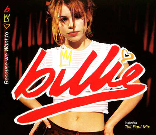 Billie - Because We Want To (CD Single)[Jewel case used]