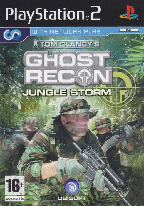 Tom Clancy`s Ghost Recon - Jungle Storm (PS2)
