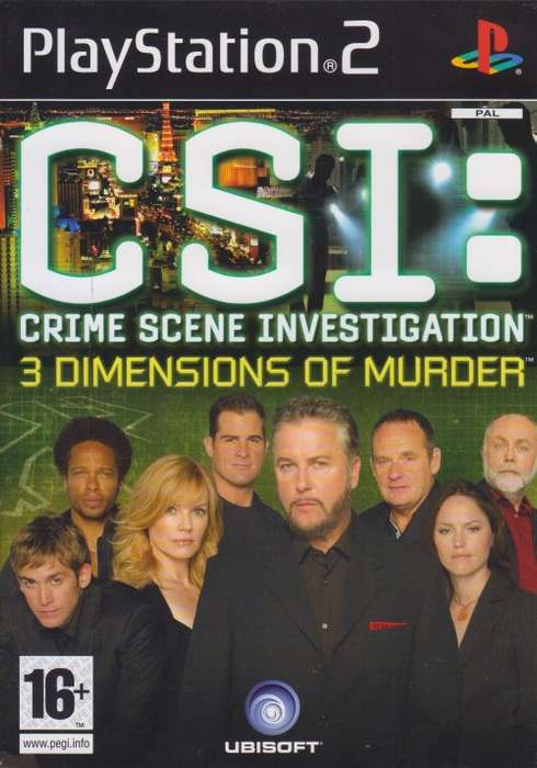 CSI - Crime Scene Investigation : 3 Dimensions Of Murder (PS2) [No Manual]