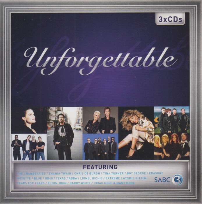 Unforgettable - Various (3 x CD`s)