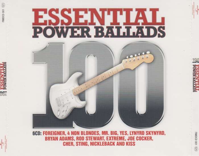 100 Essential Power Ballads - Various (6 CD`s)