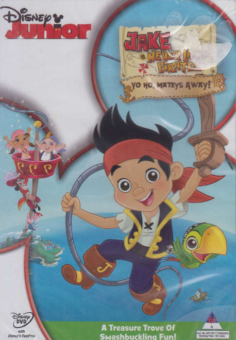 Jake And The Never Land Pirates - Yo Ho, Mateys Away! (DVD)