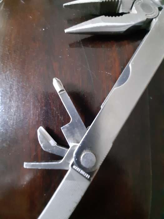 Leatherman LM832518 Heritage PST Multi-tool number 0997 with leather pouch, like new