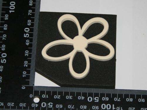 Foam Stamp -Flower 009