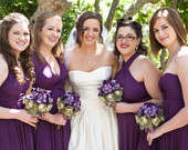 Infinity, Twist, Convertible Bridesmaids Wrap Dress. Long. More than 10 styles in one dress!!    !!