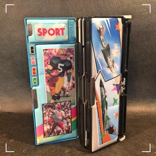 SUPER RARE 1980's FLOMO Pencil Cases (Bid for Both)