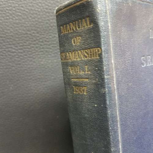 1937 Manual of Seamanship Vol1