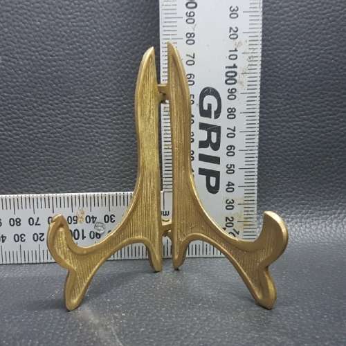 Decorative Solid Brass Display Plate Stand
