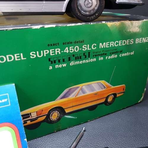 Vintage Ecstacy Super 450 SLC Mercedes Benz in Original Packaging!!!