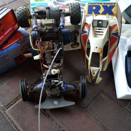 Large TAMIYA Radio Control Buggy Combo (All Included