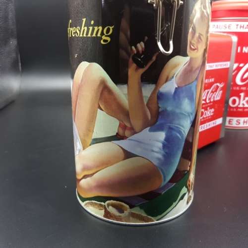 Collectible Lithographed Coca Cola Tin Collection!!!