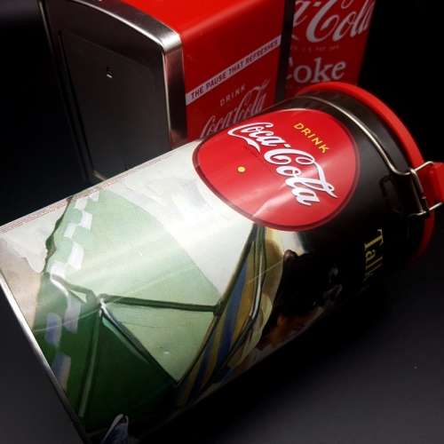 Collectible Lithographed Coca Cola Tin Collection!!!