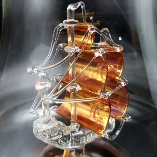 RARE!!!! Original Vintage 1970's English Mayflower Glass Sculpture "Resolution" !!!!