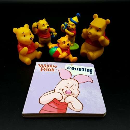 Original Hard Rubber Winnie The Pooh Figure Collection!!!