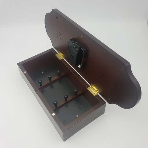 Barometer Clock and Hydrometer Combination Key Box!!!