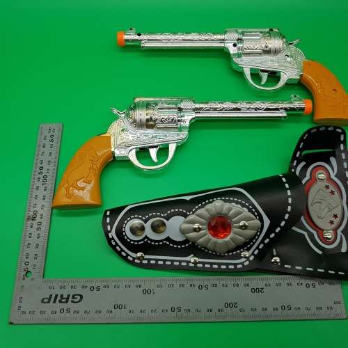 Hard Plastic Cowboy Guns (Working)