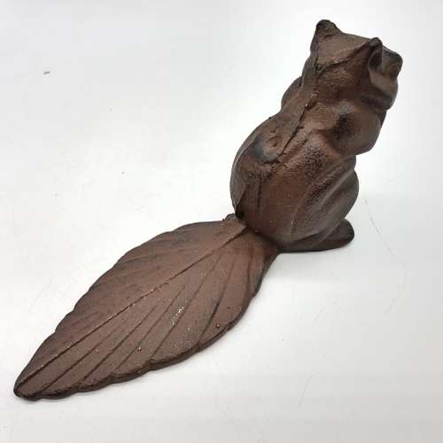 Cast Iron Squirrel Door Stop!!!