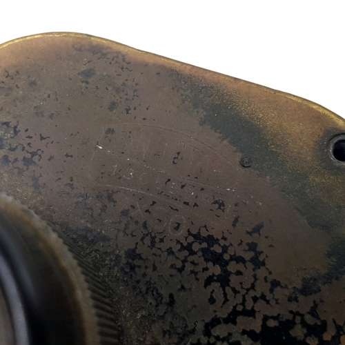 RARE!!! Large Vintage Leather and Brass Carl Zeiss Binoculars (Display)