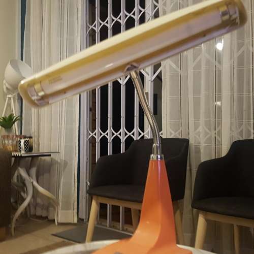 SUPER RARE!!! 1962 Retro Bankers Lamp (Working!!!!)