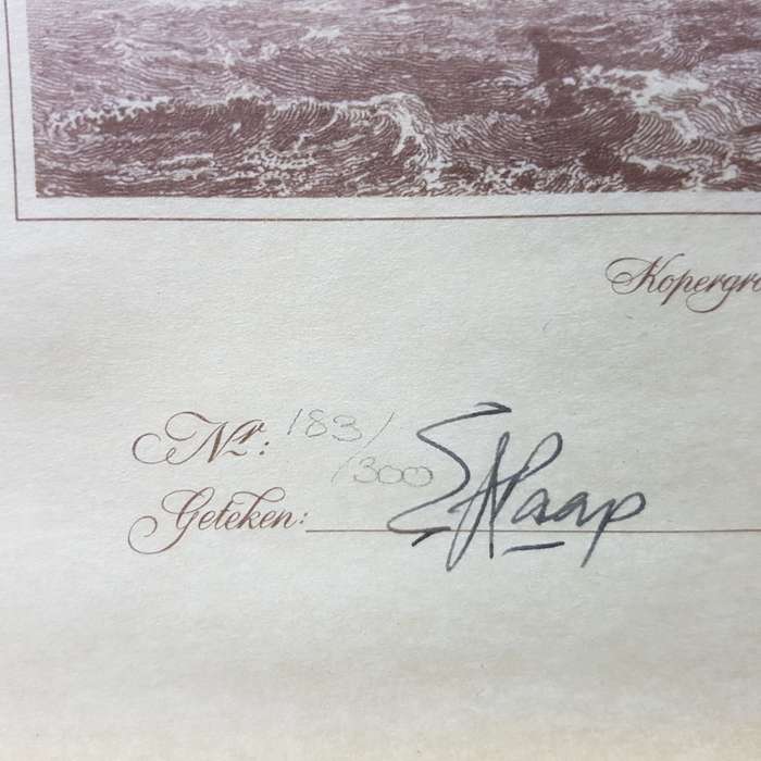 Three Ships Whisky Maritime Collection 183/300 Copperplate Print 1769-1831