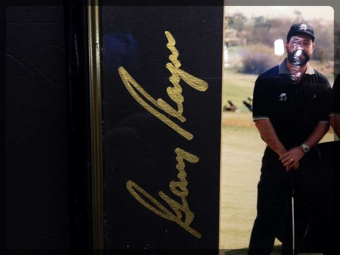 RARE!!! Original Gary Player Signed Photograph!!! (Gary Player Foundation Golf Day!!!)