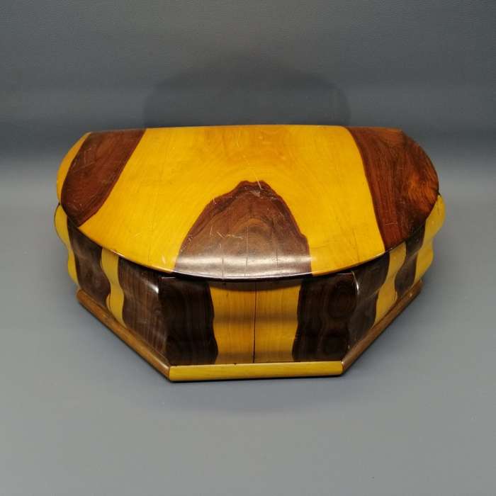 LARGE Solid Handcrafted Wood Jewelry Box!!!