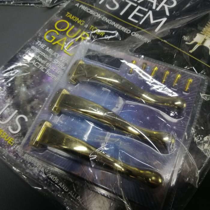 RARE!!! MASSIVE Solid Brass Solar System Building Collection (Not Sure if Its Complete(