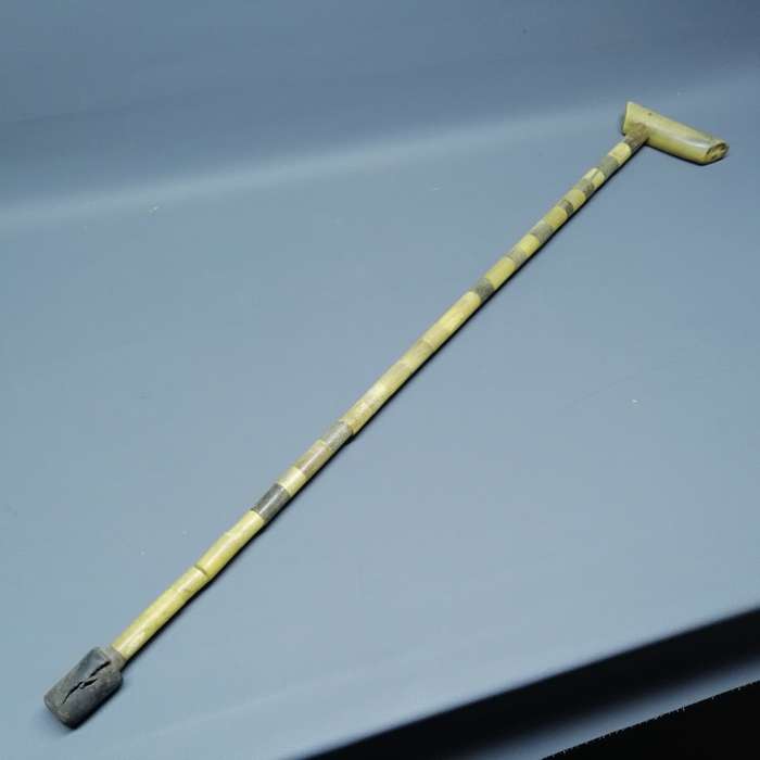 Original Handcrafted Horn Segment Walking Cane!!! 800mm